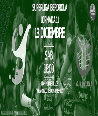 Liga Iberdrola Voleibol J11 - vs Club Voleibol Melilla en Sevilla
