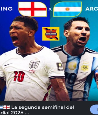 Argentina VS Inglaterra  en Barcelona