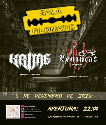Krime + Lenincat en Coruña, A