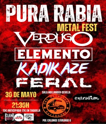 PURA RABIA METAL FEST en Sevilla