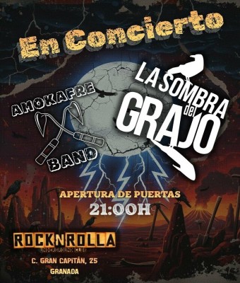 LA SOMBRA DEL GRAJO + AMOKAFRE BAND en Granada