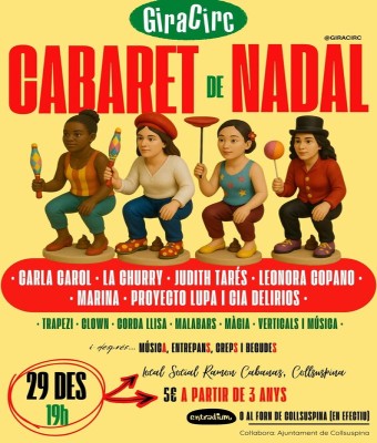 CABARET DE NADAL '25 en Barcelona