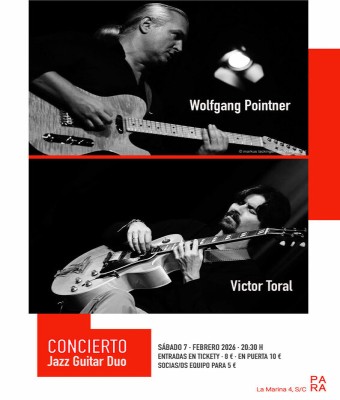 Jazz Guitar Duo / Wolfgang Pointner & Victor Toral en Santa Cruz de Tenerife