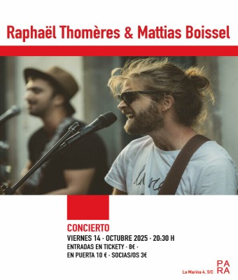 Raphaël Thomères y Mattias Boissel en Santa Cruz de Tenerife