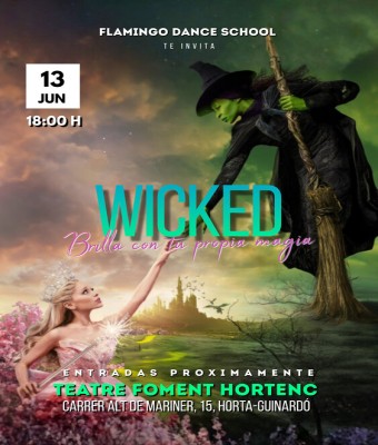 Festival de Final de Curso WICKED 2026 en Barcelona