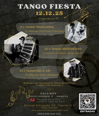 Tango Fiesta Sala Riff Armilla en Granada