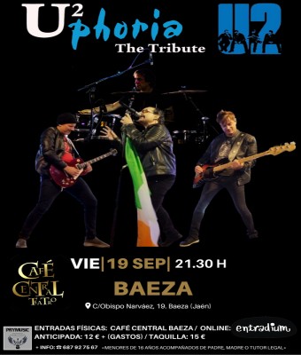 UPHORIA - TRIBUTO A U2 EN BAEZA en Jaén