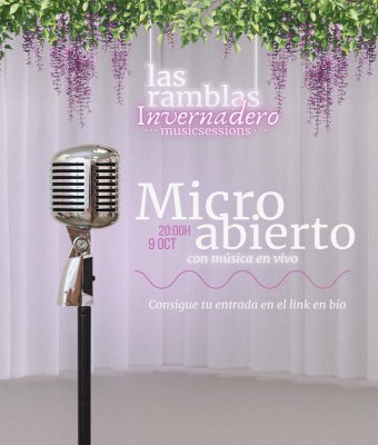 Micro Abierto  Boleros & Baladas  Las Ramblas Centro en Palmas, Las