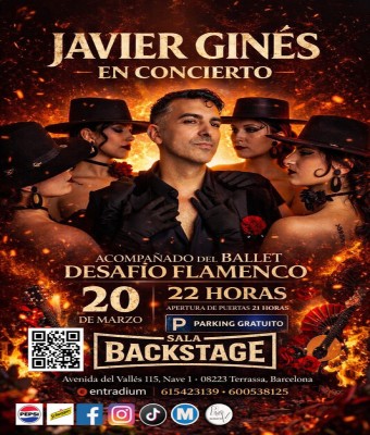 Javier Ginés en concierto en Barcelona