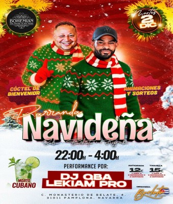 Martes 2/12/2025 PARRANDA NAVIDEÑA en Navarra