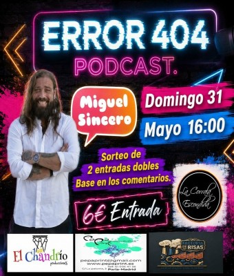 Error 404 Podcast en Madrid