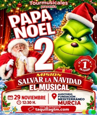 PAPÁ NOEL MISIÓN SALVAR LA NAVIDAD 2 EN MURCIA