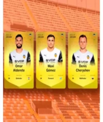 SORARE NFT Cartas coleccionables digitales Valencia CF