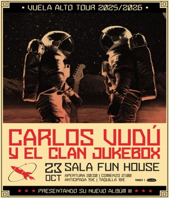 Carlos Vudú y el Clan Jukebox en MADRID