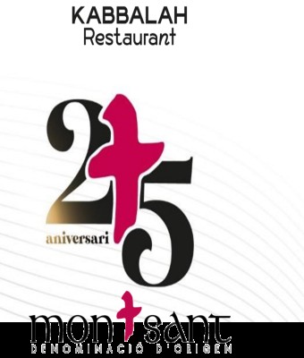 SOPAR 25è ANIVERSARI DO MONTSANT a KABBALAH RESTAURANT en Tarragona