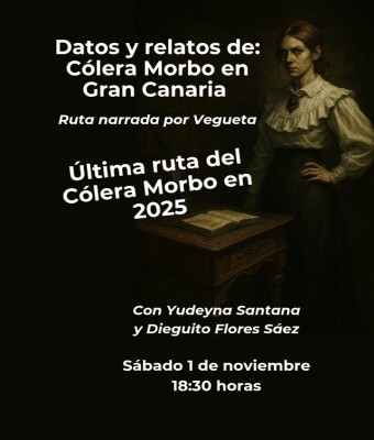 Datos y relatos de: Cólera morbo en Gran Canaria el sábado 1 de noviembre de 2025 en Palmas, Las