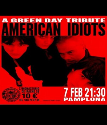 American Idiots (Tributo a Green Day) 7 Febrero 2026 en Olympus Beer, Pamplona en Navarra