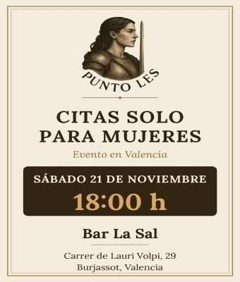 citas solo para mujeres en Valencia/València