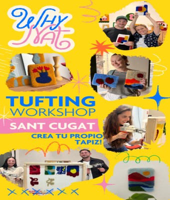 CREA TU TAPIZ O MINI RUG CON TUFTING! - SANT CUGAT, BARCELONA