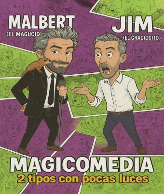 Malbert y Jim "Magicomedia: 2 Tipos con pocas Luces en Santa Cruz de Tenerife