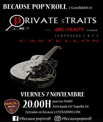 PRIVATE STRAITS - Dire Straits Tribute Band en Castellón/Castelló