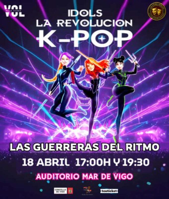 IDOLS - LA REVOLUCIÓN K-POP "LAS GUERRERAS DEL RITMO" en Vigo