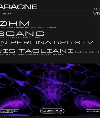 Aracne Visions at Specka Club en Madrid