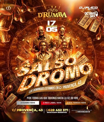 D'RUMBA · DOMINGO 17 MAY26 en Barcelona