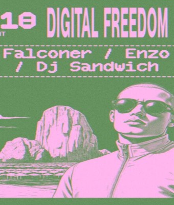 Digital Freedom ft Alex Falconer en Barcelona