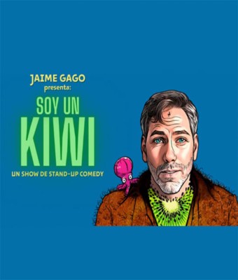 Soy un kiwi, en Atocha en Madrid