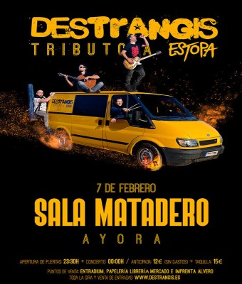  Destrangis - Tributo a Estopa en Matadero Live Music Ayora en Valencia/València