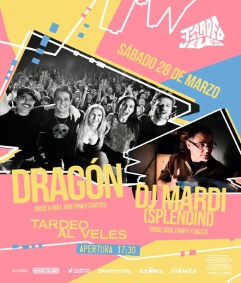 Tardeo al Veles: DRAGÓN + DJ MARDI (SPLENDINI) en Valencia