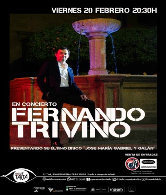 FERNANDO TRIVIÑO en concierto en Cáceres