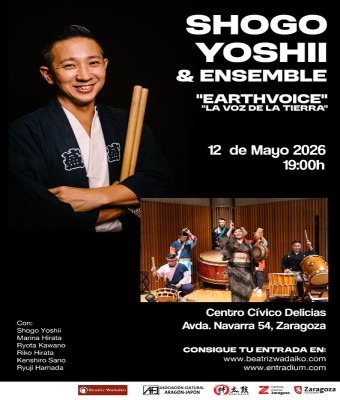 Shogo Yoshii & Ensemble Earth Voice / La Voz de la Tierra en Zaragoza