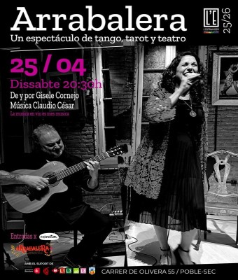 Arrabalera - Un espectáculo de tango, tarót y teatro en Barcelona