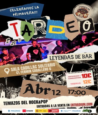 Leyendas de Bar - Tributo Pop-Rock en Madrid