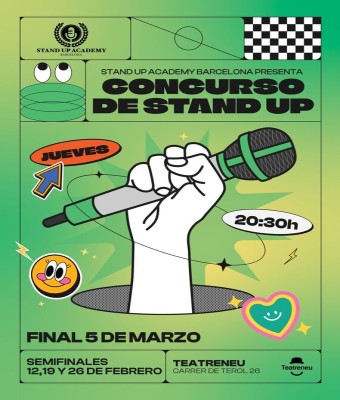 GRAN CONCURSO DE STAND UP ACADEMY BARCELONA