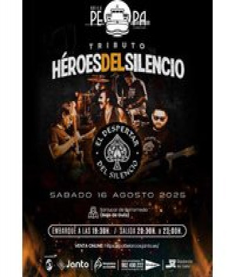 Tributo a Héroes del Silencio en Buque La Pepa en Cádiz - Buque La Pepa