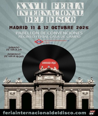 FERIA INTERNACIONAL DEL DISCO DE MADRID -OCTUBRE 2025