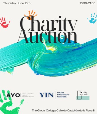 Charity Auction YIN x AYO x Tu Casa del Arte  en Madrid