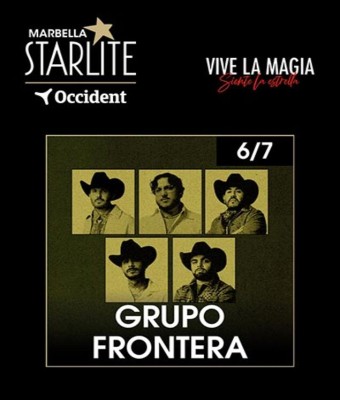 Grupo Frontera - Starlite Occident 2026 en Málaga