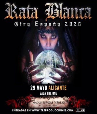 RATA BLANCA en ALICANTE (SALA THE ONE)