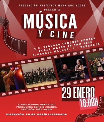 MÚSICA Y CINE en Zaragoza