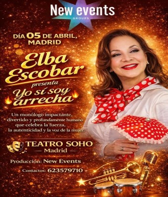 Elba Escobar en Madrid