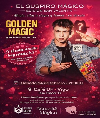 EL SUSPIRO MÁGICO - SAN VALENTÍN (SHOW DE MAGIA) en Pontevedra