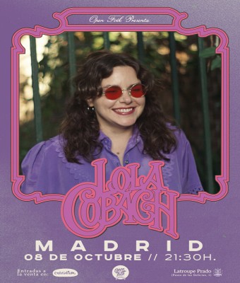 Open Folk Presenta: Lola Cobach en Madrid