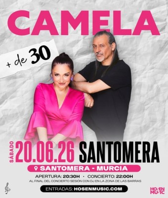 CAMELA "+ DE 30" EN SANTOMERA (MURCIA)