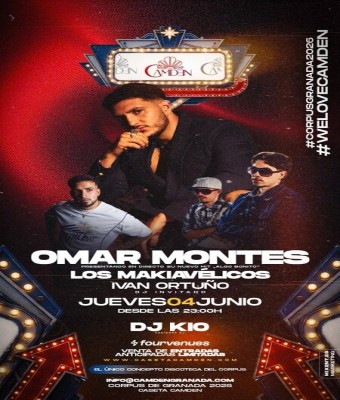 OMAR MONTES en Caseta Camden Granada