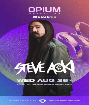 Wedjs pres: Steve Aoki en Barcelona