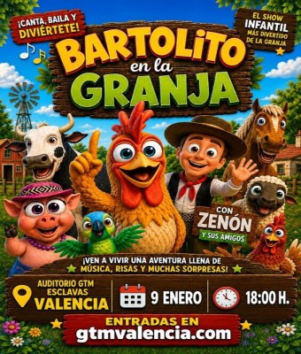 BARTOLITO EN LA GRANJA EN VALENCIA